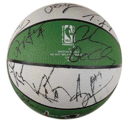 Lot #1534 Boston Celtics Basketball - Image 2