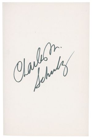 Lot #674 Charles Schulz Book - Image 1