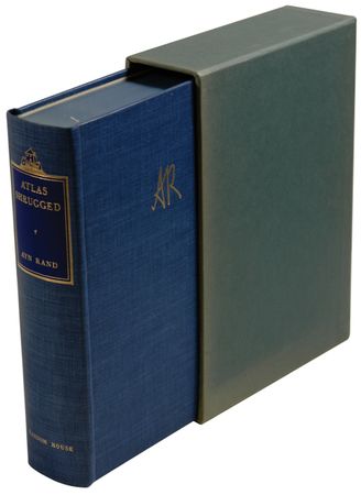 Lot #599 Ayn Rand: Beautifully signed Atlas Shrugged anniversary edition - Image 2