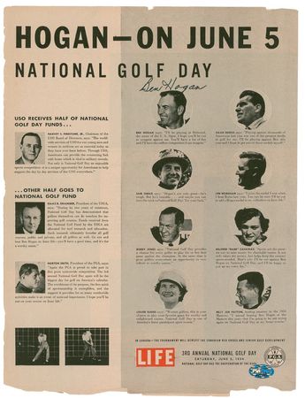 Lot #1600 Ben Hogan Magazine Pages - Image 2