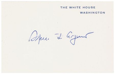 Lot #41 Gerald Ford and Spiro Agnew - Image 1