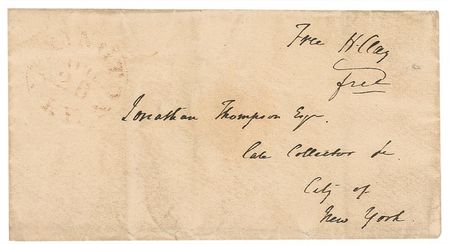 Lot #194 Henry Clay and Daniel Webster Free Franks - Image 1