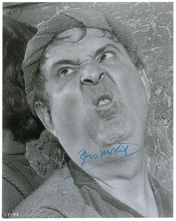 Lot #1347 Zero Mostel Signed Photographs - Image 1