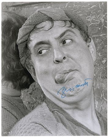 Lot #1347 Zero Mostel Signed Photographs - Image 2