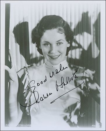 Lot #1366 Maureen O?Sullivan Signed Photographs - Image 2
