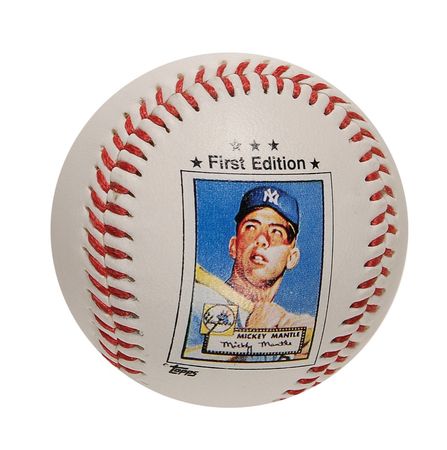 Lot #1647 Mickey Mantle Baseball - Image 2