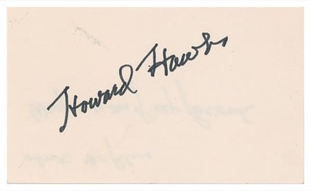 Lot #1253 Howard Hawks: ?Wayne is one of my favorites? - Image 1