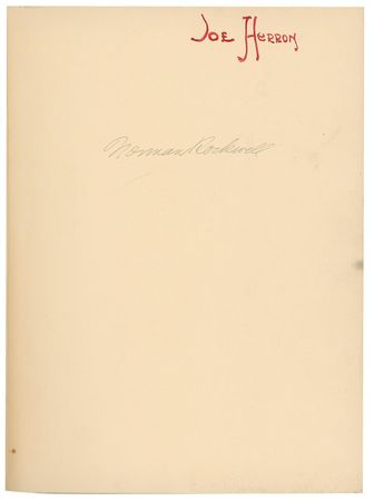 Lot #607 Norman Rockwell Book - Image 1