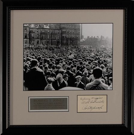 Lot #1620 Bobby Jones Signature - Image 1