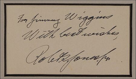 Lot #1620 Bobby Jones Signature - Image 2