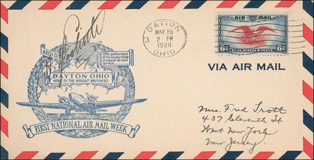 Lot #353 James H. Doolittle Book and Commemorative Cover - Image 3