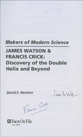 Lot #223 DNA: Watson and Crick Book - Image 1