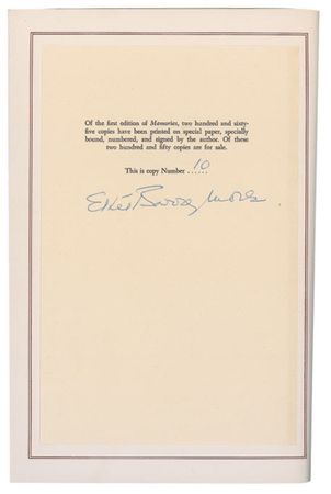 Lot #1068 Ethel Barrymore - Image 1