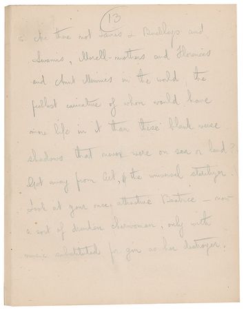 Lot #624 George Bernard Shaw: Detailed, handwritten, witty criticism as Shaw analyzes “a farce with all the fun carefully left out” - Image 4