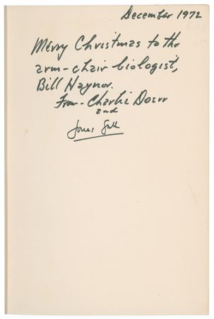 Lot #315 Jonas Salk Books - Image 1