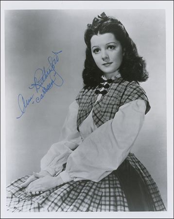 Lot #1237 Gone With the Wind: Ann Rutherford Signed Photographs - Image 1