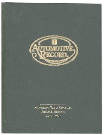 Lot #161 Automotive Hall of Fame Book - Image 2