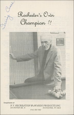 Lot #1532 Billiards: Mosconi and Crane Group Lot - Image 2