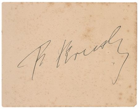 Lot #690 Jascha Heifetz and Fritz Kreisler Signatures - Image 2