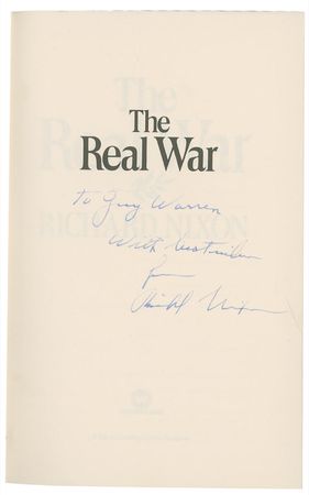 Lot #102 Richard Nixon - Image 1