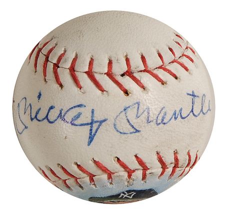 Lot #1648 Mickey Mantle Baseball - Image 1