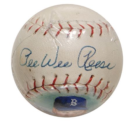 Lot #1702 Pee Wee Reese Baseball - Image 1