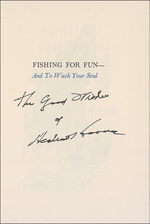 Lot #64 Herbert Hoover Book - Image 1