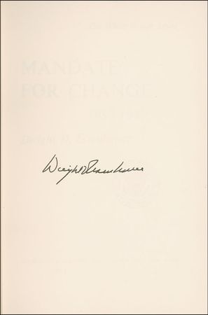 Lot #35 Dwight D. Eisenhower Book - Image 1