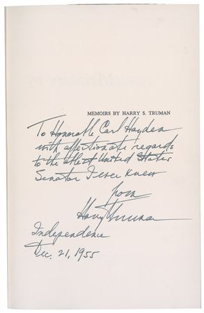 Lot #147 Harry S. Truman Books - Image 1