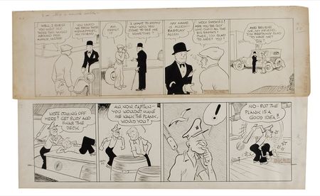 Lot #653 Cartoonists Comic Strips - Image 1