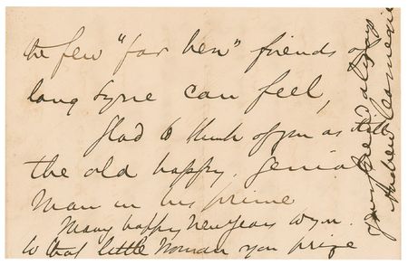 Lot #184 Andrew Carnegie: Invoking Scottish poet Robert Burns’ ‘Auld Lang Syne’ - Image 3