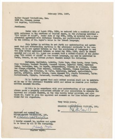 Lot #1082 Garden of Allah: Marlene Dietrich continues her ascension into stardom in Selznick’s Garden of Allah - Image 1