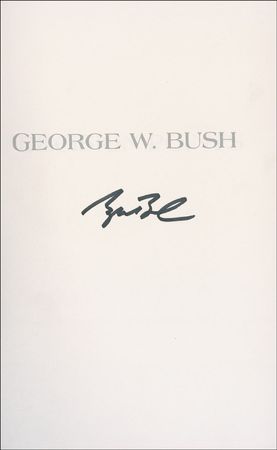 Lot #16 George W. Bush Book