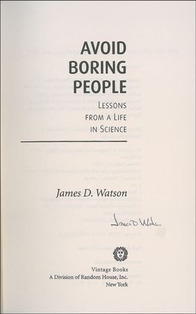 Lot #234 DNA: James D. Watson - Image 1