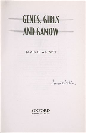 Lot #235 DNA: James D. Watson - Image 1