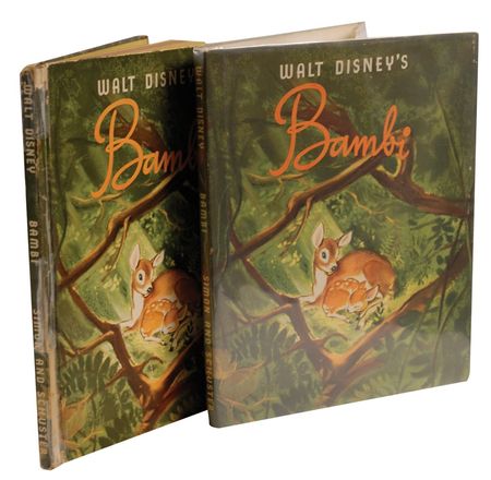 Lot #675 Walt Disney: Boldly signed edition of Bambi complete with its fabulous color inserts - Image 2