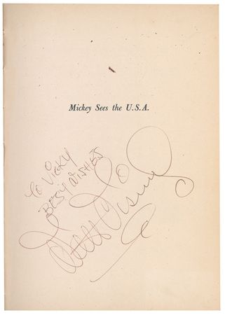 Lot #677 Walt Disney Book - Image 1