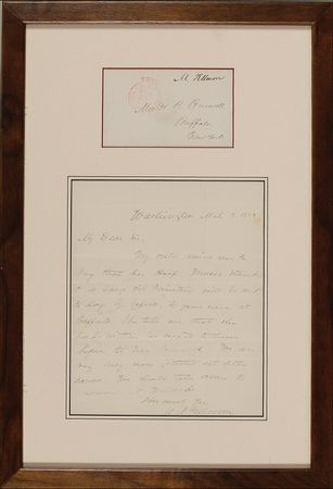Lot #51 Millard Fillmore - Image 1