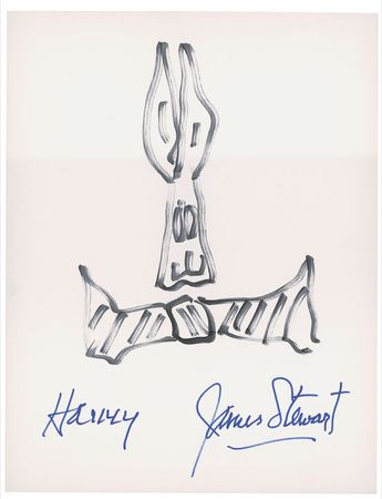 Lot #1277 James Stewart: “I hope you have a wonderful life” - Image 1
