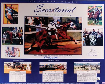 Lot #1444 Horse Racing: Ron Turcotte Signed Photographs - Image 1