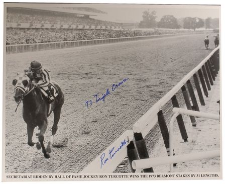 Lot #1444 Horse Racing: Ron Turcotte Signed Photographs - Image 2