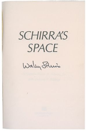 Lot #509 Wally Schirra and James Lovell Books - Image 1