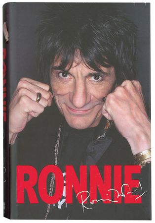 Lot #892 Rolling Stones: Ronnie Wood Book - Image 2