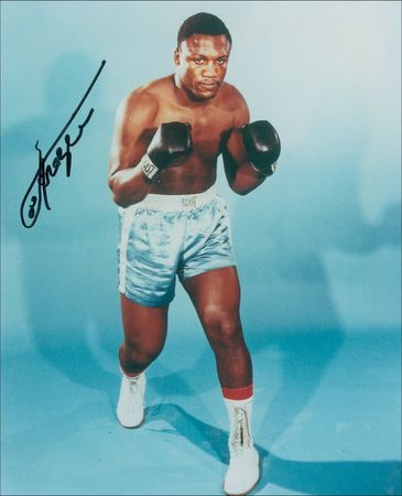 Lot #1403 Joe Frazier Signed Photographs - Image 1