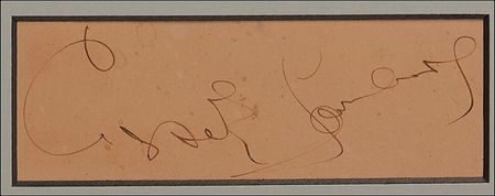 Lot #1180 Carole Lombard Signature - Image 2