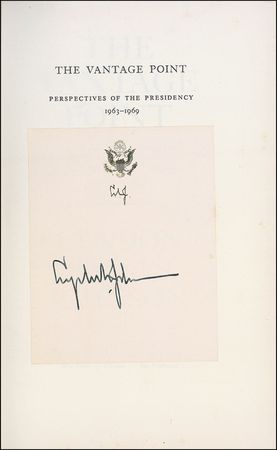 Lot #79 Lyndon B. Johnson Book - Image 1