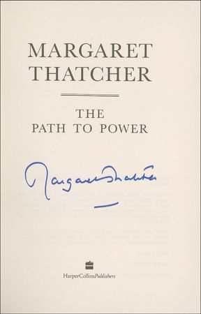 Lot #371 Margaret Thatcher Book - Image 1