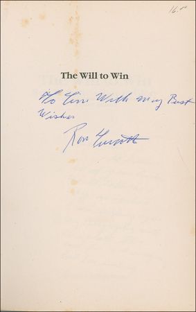 Lot #1446 Horse Racing: Ron Turcotte - Image 1