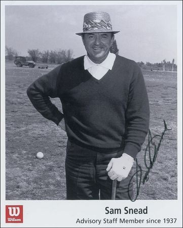 Lot #1562 Sam Snead Signed Photographs - Image 2