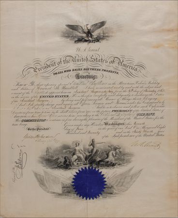 Lot #66 U. S. Grant Signed Document - Image 1